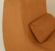 Бескаркасное кресло для отдыха "Невесомость" Подушка для спины поддежрка