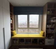 подушка на заказ Желтый матрас на подоконник, подушки под спину