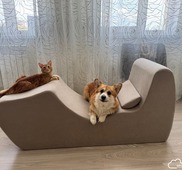 любой цвет Бежевое Бескаркасное кресло для отдыха "Невесомость"