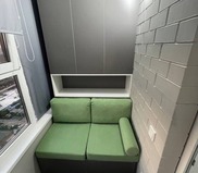 зеленый цвет, съемный чехол Подушки на балкон на заказ любой цвет