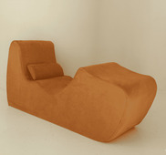 "Мягкий Подоконник" Бескаркасное кресло для отдыха "Невесомость"