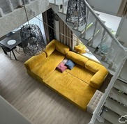 "Мягкий Подоконник" Большой бекскаркасный диван Тедии в гостинную