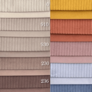 палитра для бескаркасных диванов Терракотовый цвет вельвет